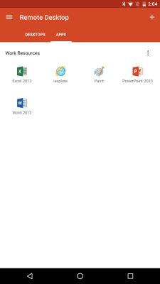 Capture d'écran de l'application Microsoft Remote Desktop - #4
