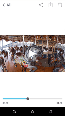 Capture d'écran de l'application HTC RE - #5