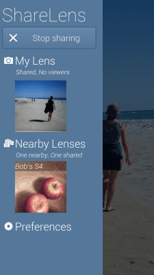 Capture d'écran de l'application ShareLens - #4