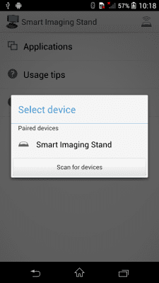 Capture d'écran de l'application Smart Imaging Stand - #4