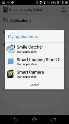 Capture d'écran de l'application Smart Imaging Stand - #5