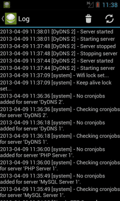 Capture d'écran de l'application Ulti Server: PHP, MySQL, PMA - #6