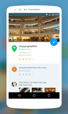 Capture d'écran de l'application WiFi Moscou : une carte WiFi hors ligne - #4