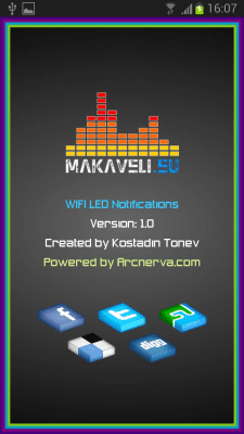 Capture d'écran de l'application WiFi LED Notifications - #4