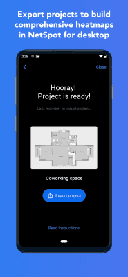 Capture d'écran de l'application NetSpot - Analyste WiFi - #5