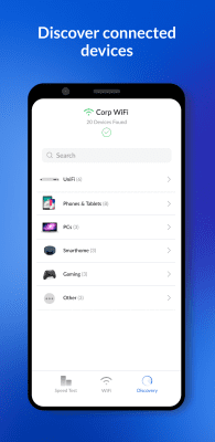Capture d'écran de l'application WiFiman - #6