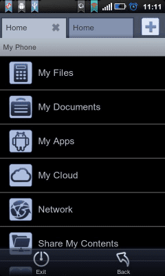 Capture d'écran de l'application File Expert ClassicBlack Theme - #1