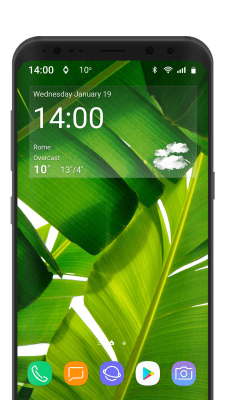 Capture d'écran de l'application Digital clock weather theme 1 - #4