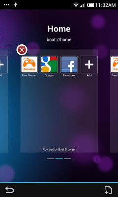 Capture d'écran de l'application ICS Boat Browser Mini Theme - #3