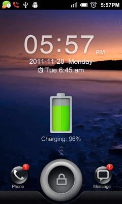 Capture d'écran de l'application GO Locker Sense Theme - #4