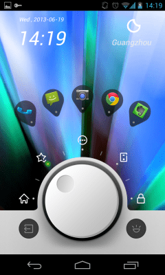Capture d'écran de l'application Knobs Toucher Theme GO - #3