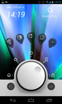 Capture d'écran de l'application Knobs Toucher Theme GO - #5