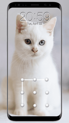 Capture d'écran de l'application Cat Pattern Screen Lock - #3