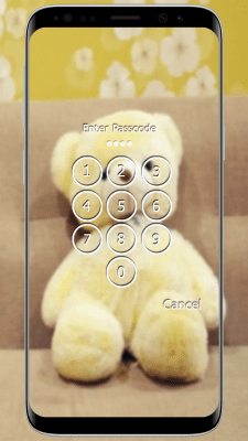 Capture d'écran de l'application Teddy Bear Lock Screen - #4