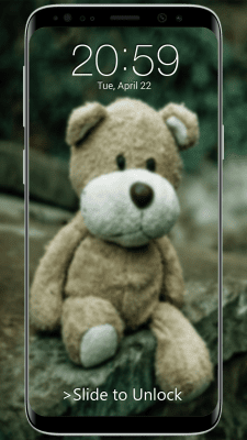 Capture d'écran de l'application Teddy Bear Lock Screen - #5