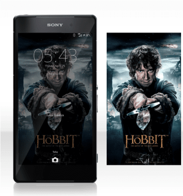 Capture d'écran de l'application XPERIA The Hobbit Theme - #4