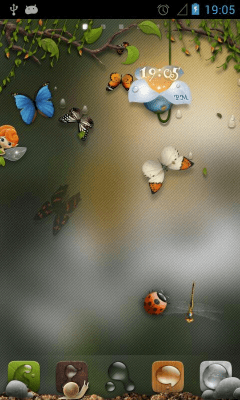 Capture d'écran de l'application Dryad(Go Launcher Super Theme) - #3