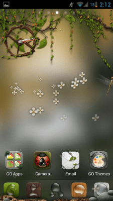 Capture d'écran de l'application Dryad(Go Launcher Super Theme) - #4