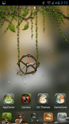Capture d'écran de l'application Dryad(Go Launcher Super Theme) - #5