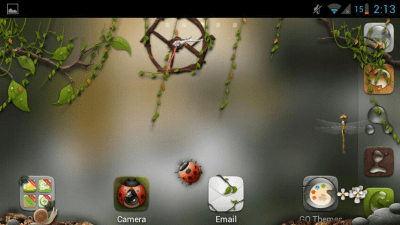 Capture d'écran de l'application Dryad(Go Launcher Super Theme) - #6