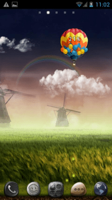 Capture d'écran de l'application Moon Stone Super Theme GO - #6