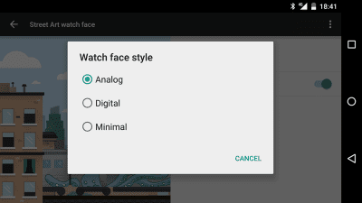 Capture d'écran de l'application Art de la rue - #6