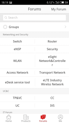 Capture d'écran de l'application Huawei HiKnow - #3