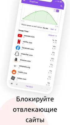 Capture d'écran de l'application StayFree - #4