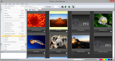 Capture d'écran de l'application Photo Mechanic - #5