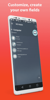 Capture d'écran de l'application NS Wallet - #3