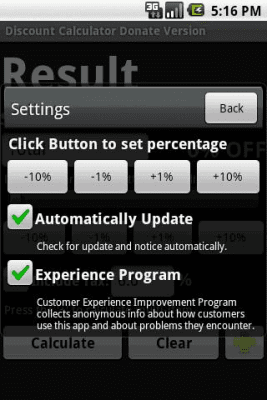 Capture d'écran de l'application Infolife Discount Calculator - #3