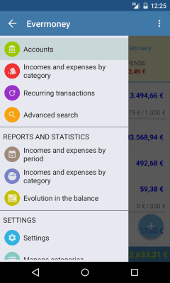 Capture d'écran de l'application Evermoney - #3