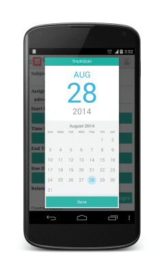 Capture d'écran de l'application anCRM - vTiger CRM Client - #14