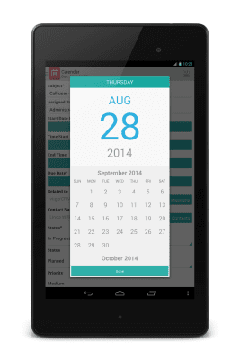 Capture d'écran de l'application anCRM - vTiger CRM Client - #16