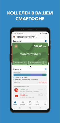 Capture d'écran de l'application WebMoney Keeper - #3