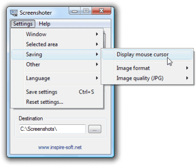 Capture d'écran de l'application Zpired Screenshoter - #3