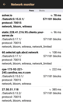 Capture d'écran de l'application Bitcoin Wallet - #7