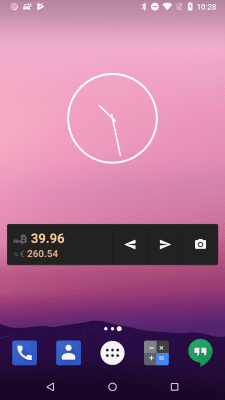 Capture d'écran de l'application Bitcoin Wallet - #9