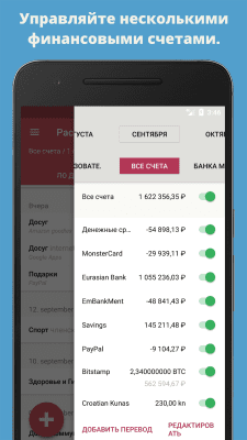 Capture d'écran de l'application Toshl Finance - #7