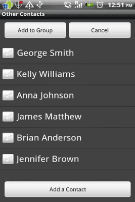 Capture d'écran de l'application Group Expenses - #3