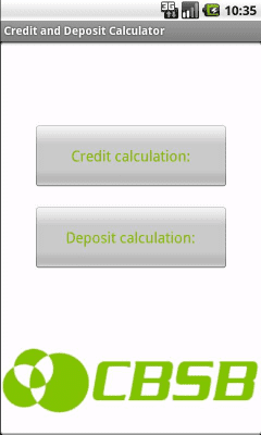 Capture d'écran de l'application Loan and Deposit calculator - #1