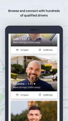 Capture d'écran de l'application Uber FLEET - #5