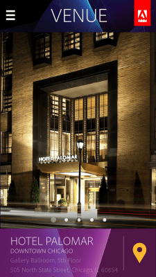 Capture d'écran de l'application DPS Symposium 2015 - #4