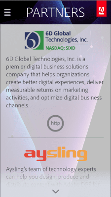 Capture d'écran de l'application DPS Symposium 2015 - #5