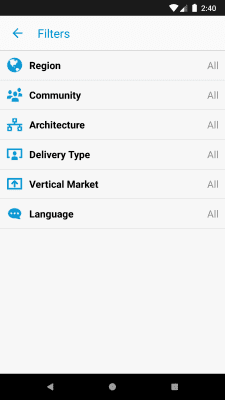 Capture d'écran de l'application Cisco Disti Compass - #4