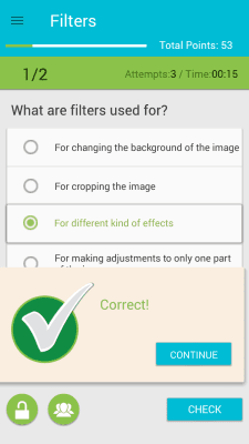 Capture d'écran de l'application Apprendre PHOTOSHOP - #4