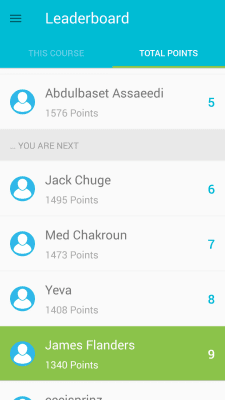 Capture d'écran de l'application Apprendre le marketing numérique - #7