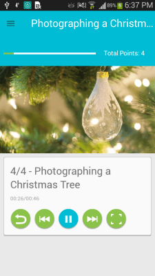 Capture d'écran de l'application Apprendre à prendre des photos de vacances - #2