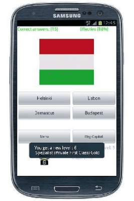 Capture d'écran de l'application Pays d'apprentissage - #2