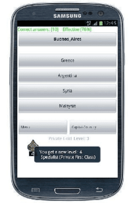 Capture d'écran de l'application Pays d'apprentissage - #4